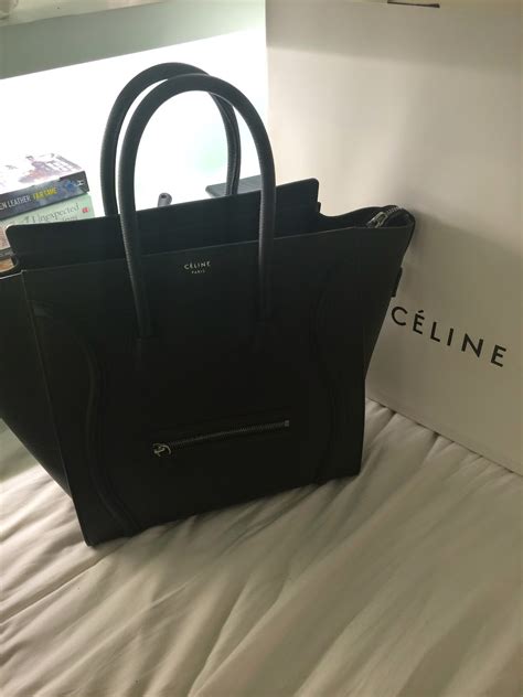celine mini vs micro luggage